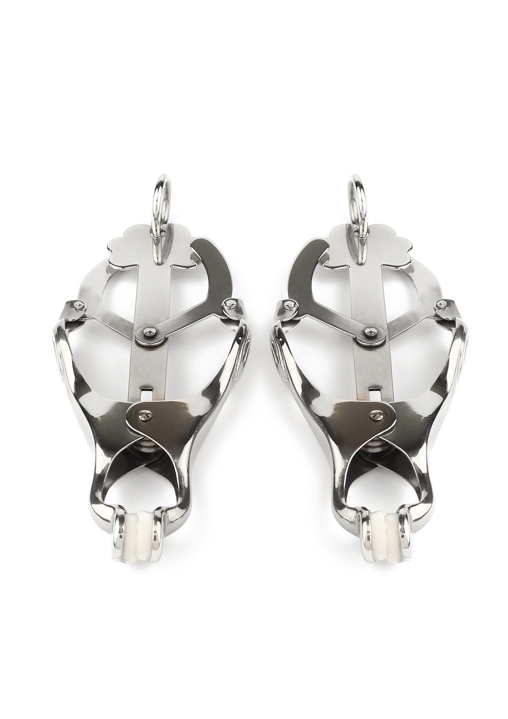 38415 mr steel squeezer nipple clamps w ring