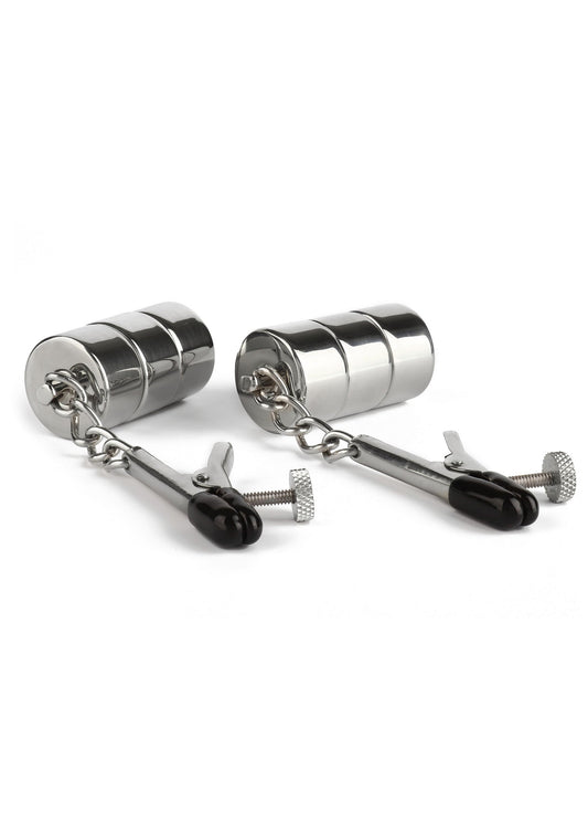 38417 mr steel aligator nipple clamps weights