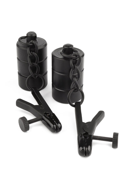 38418 mr steel tingling nipple clamp weight