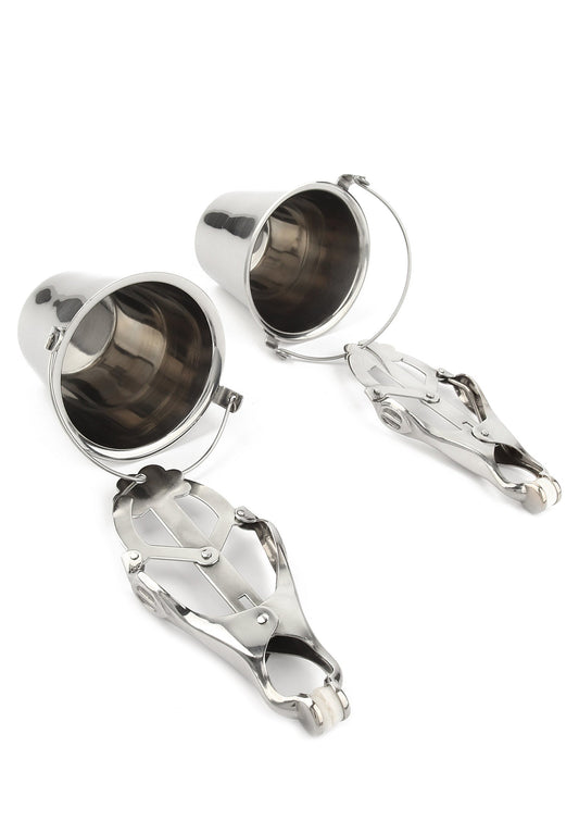 38420 mr steel nipple clamps with buckets