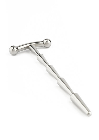 38443 mr steel smooth cum rattle penis plug