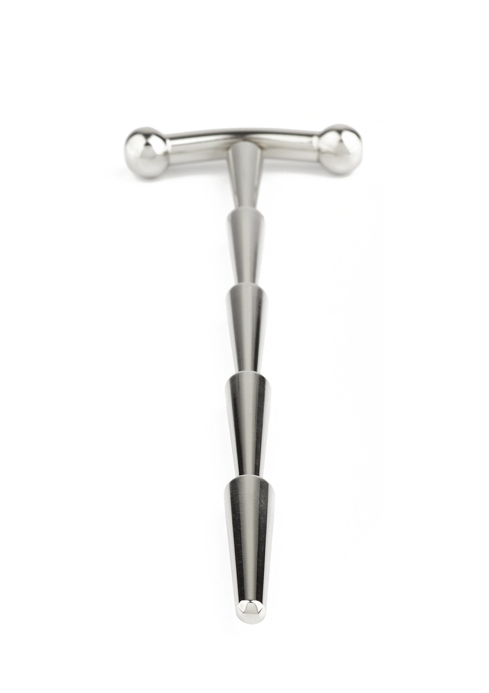 38443 mr steel smooth cum rattle penis plug