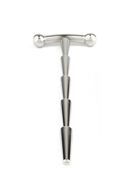 38443 mr steel smooth cum rattle penis plug