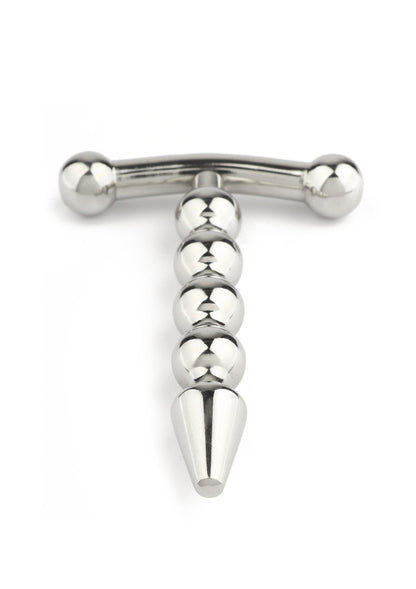 38447 mr steel rod ecstasy beaded penis plug
