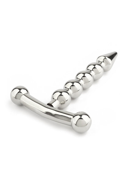 38447 mr steel rod ecstasy beaded penis plug