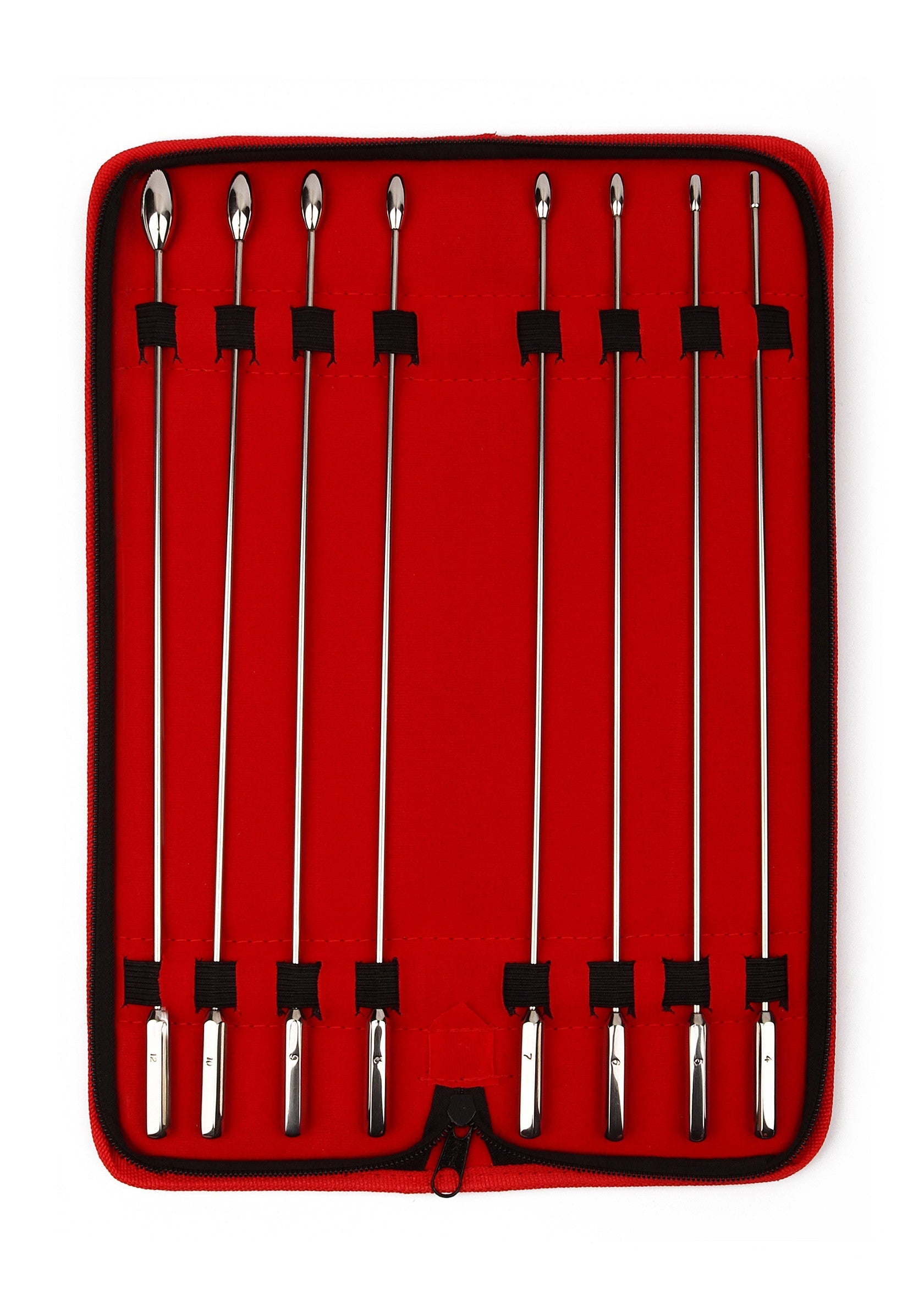 38460 mr steel rosebud urethral sounds 8 pcs
