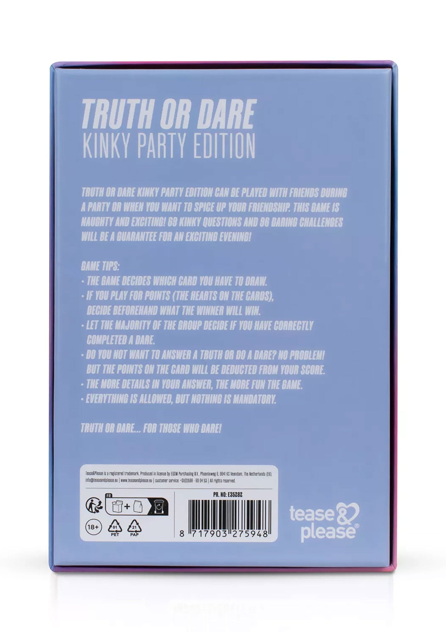 Truth or Dare Kinky Party Edition