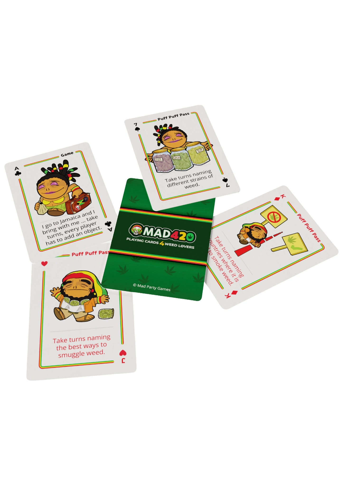 Mad420 Smoking Cards 24 pcs