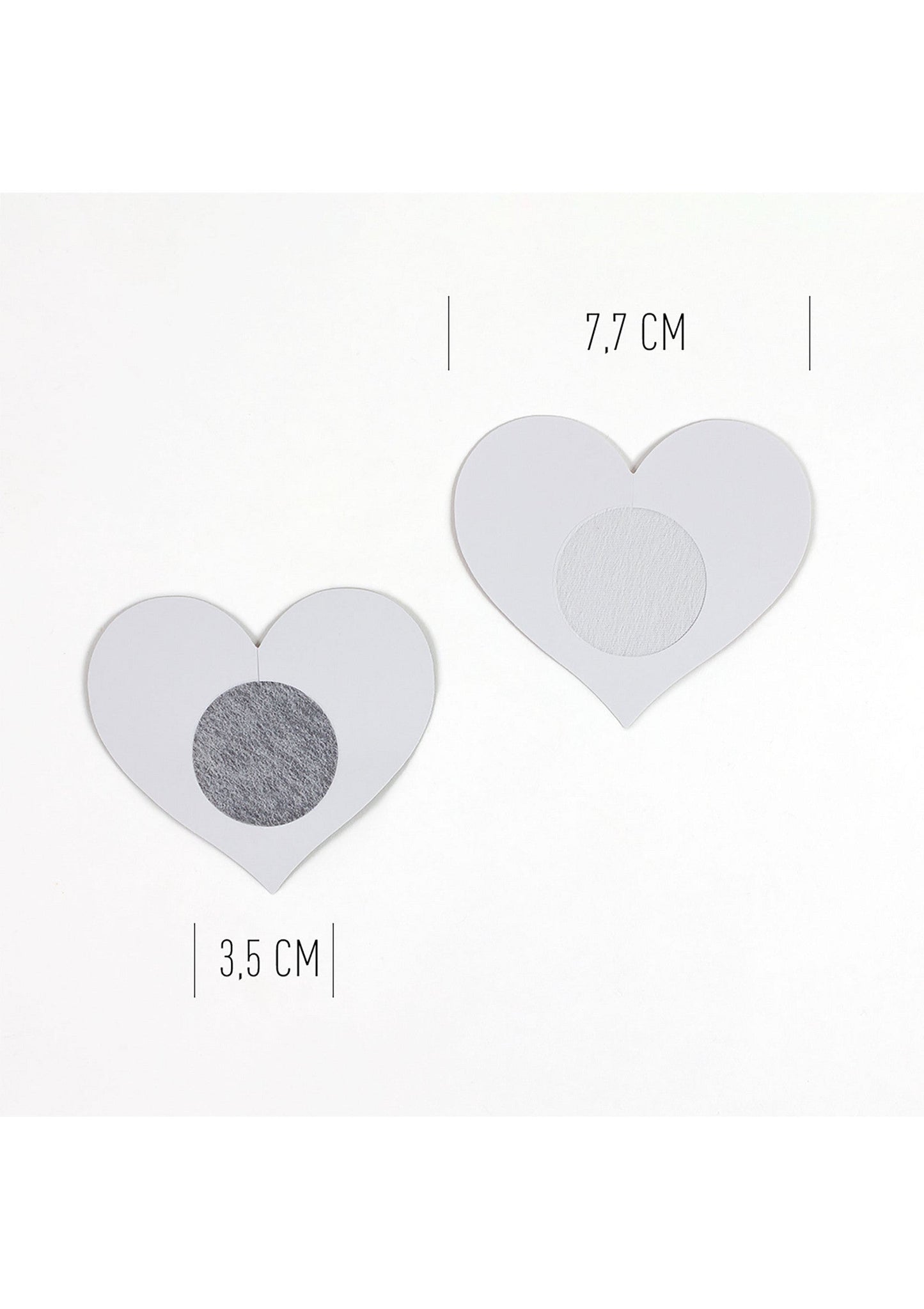 44322 secret play heart nipple pasties 2 pair