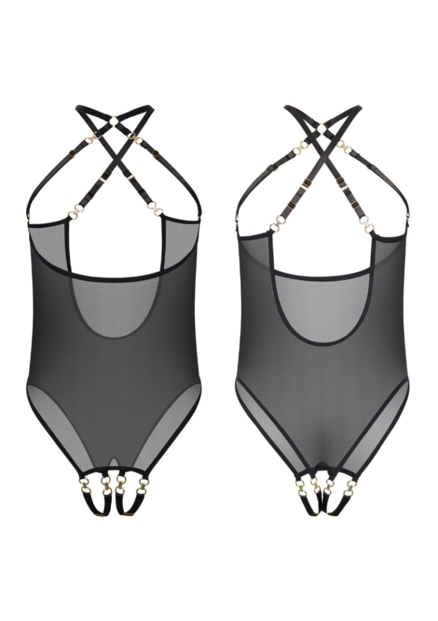 Coquette Cupless & Crotchless Body