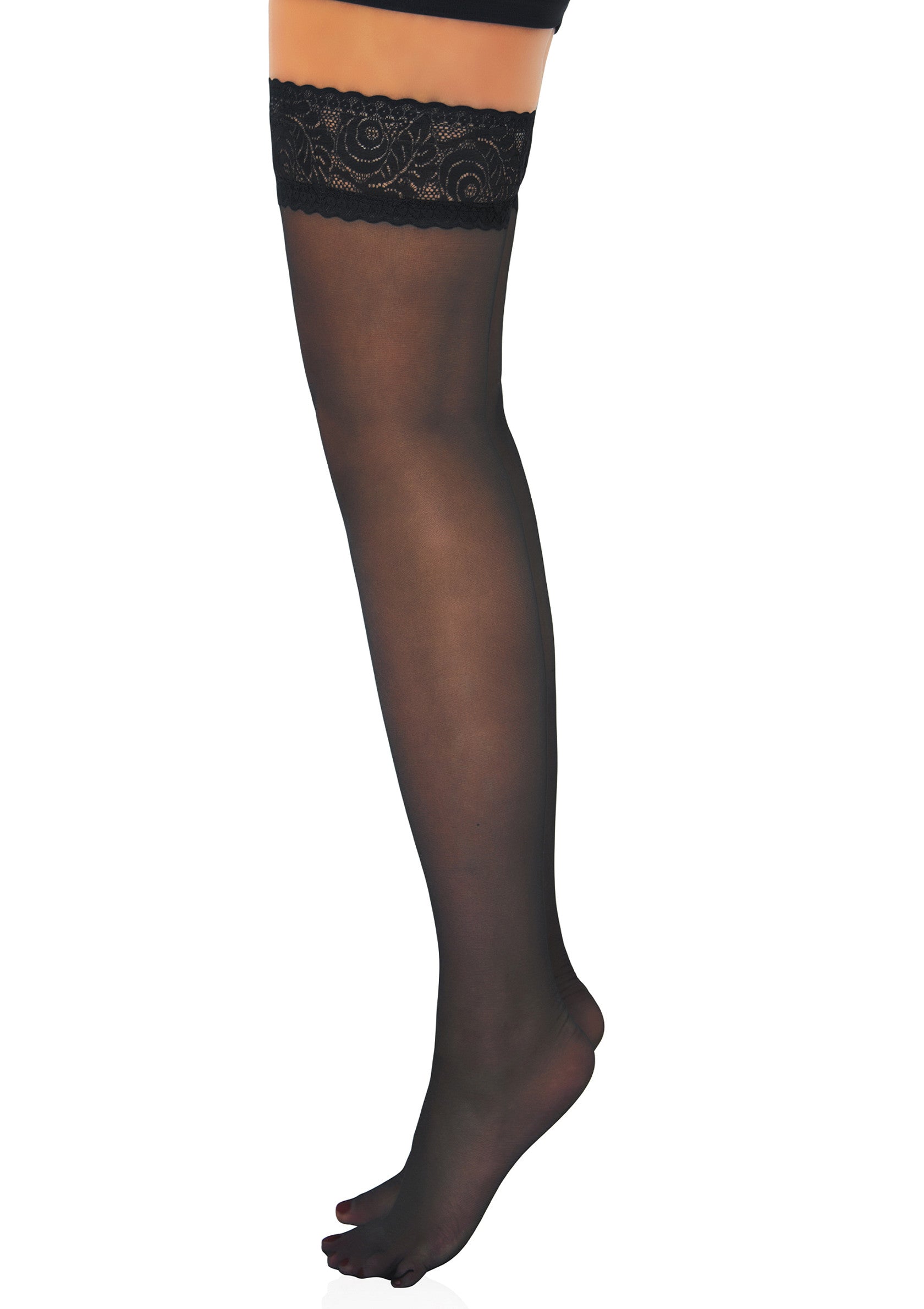75000 daring intimates satin touch 20d stay ups