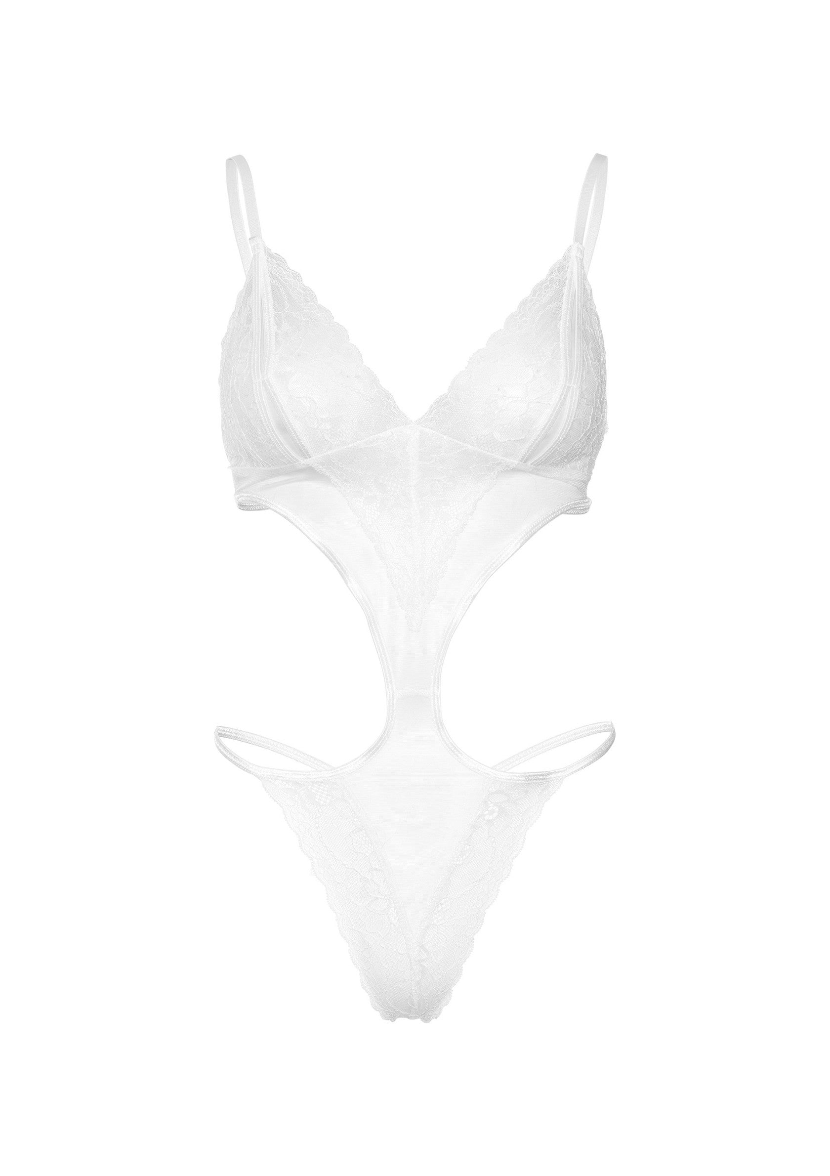 75133 daring intimates cut out peek a boo teddy