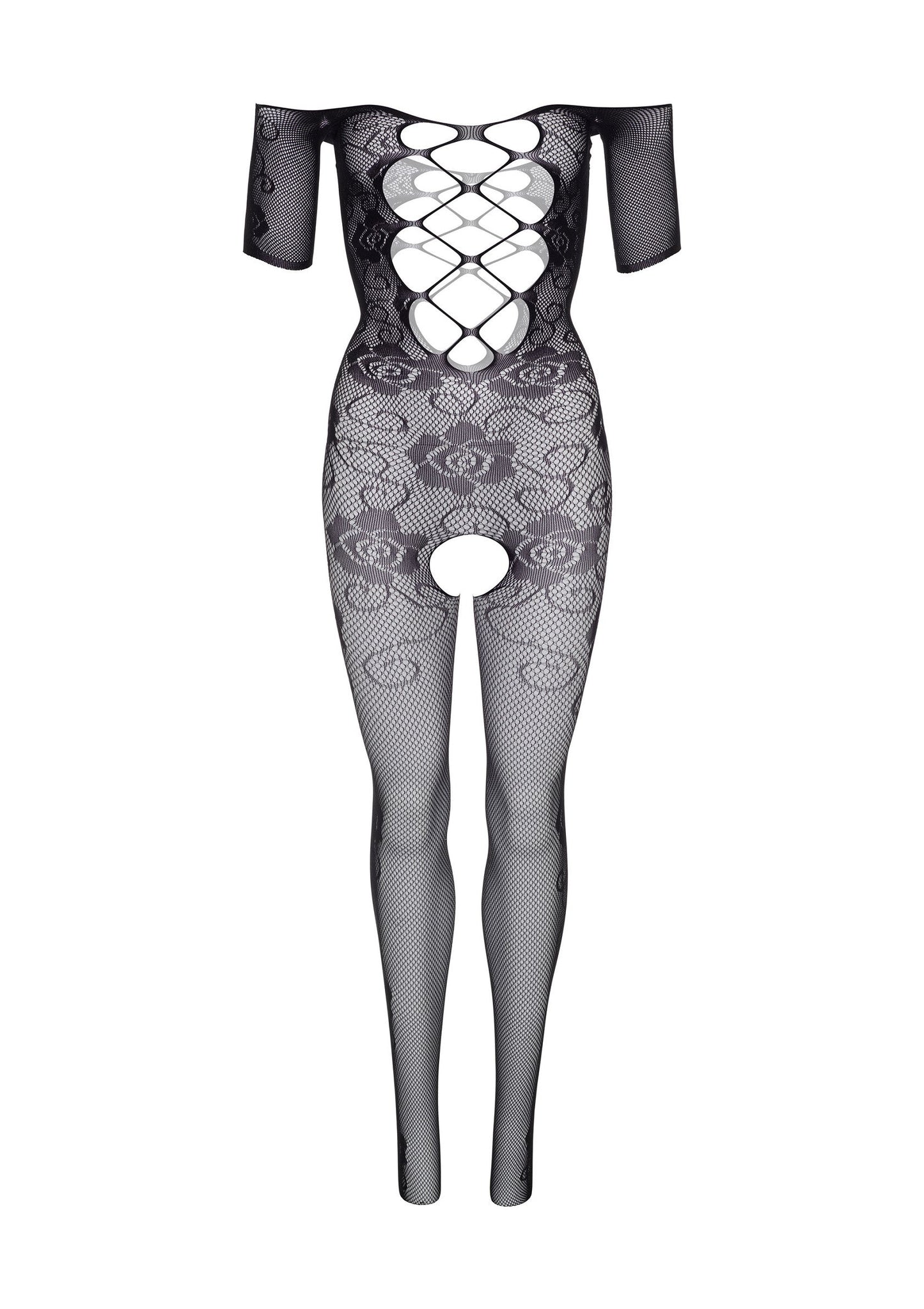 75252 daring intimates off the shoulder bodystocking