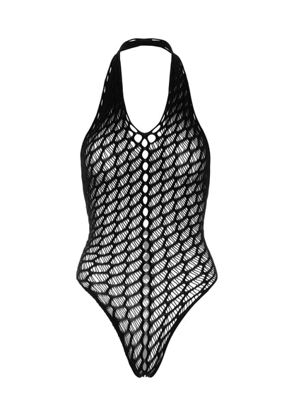75276 daring intimates flow net halter teddy