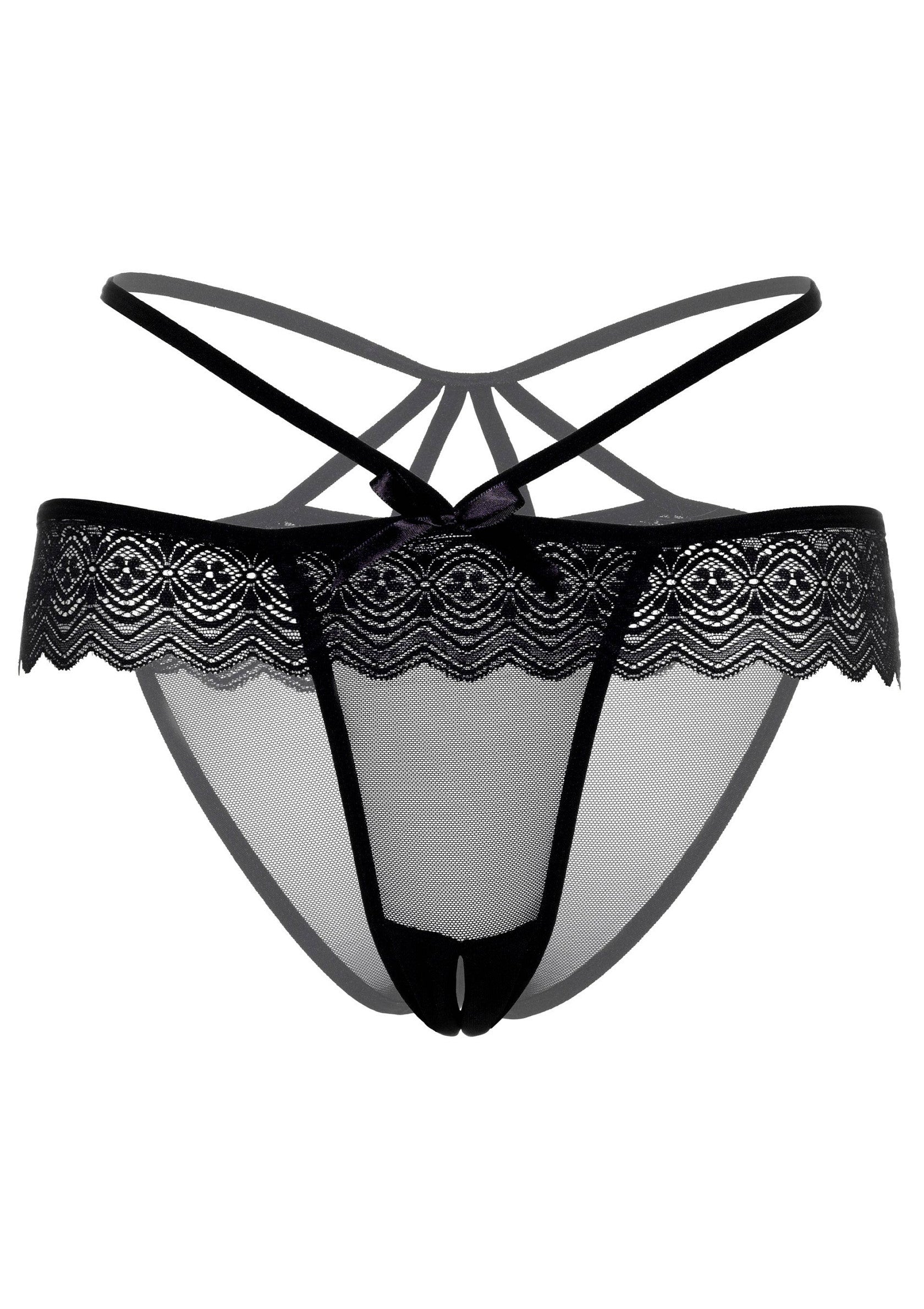 76021 daring intimates taylor crotchless panty