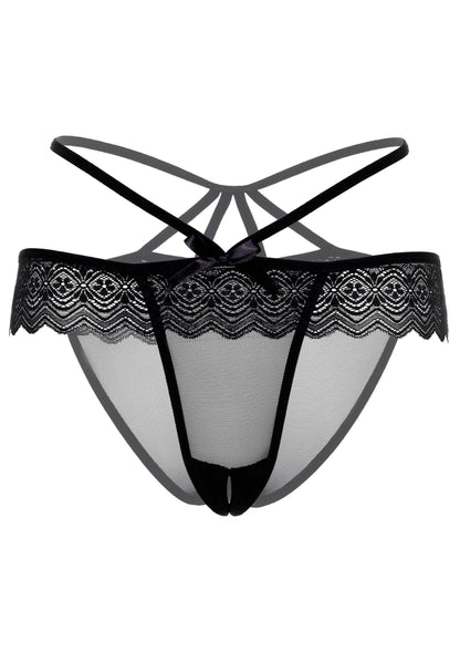 76021 daring intimates taylor crotchless panty