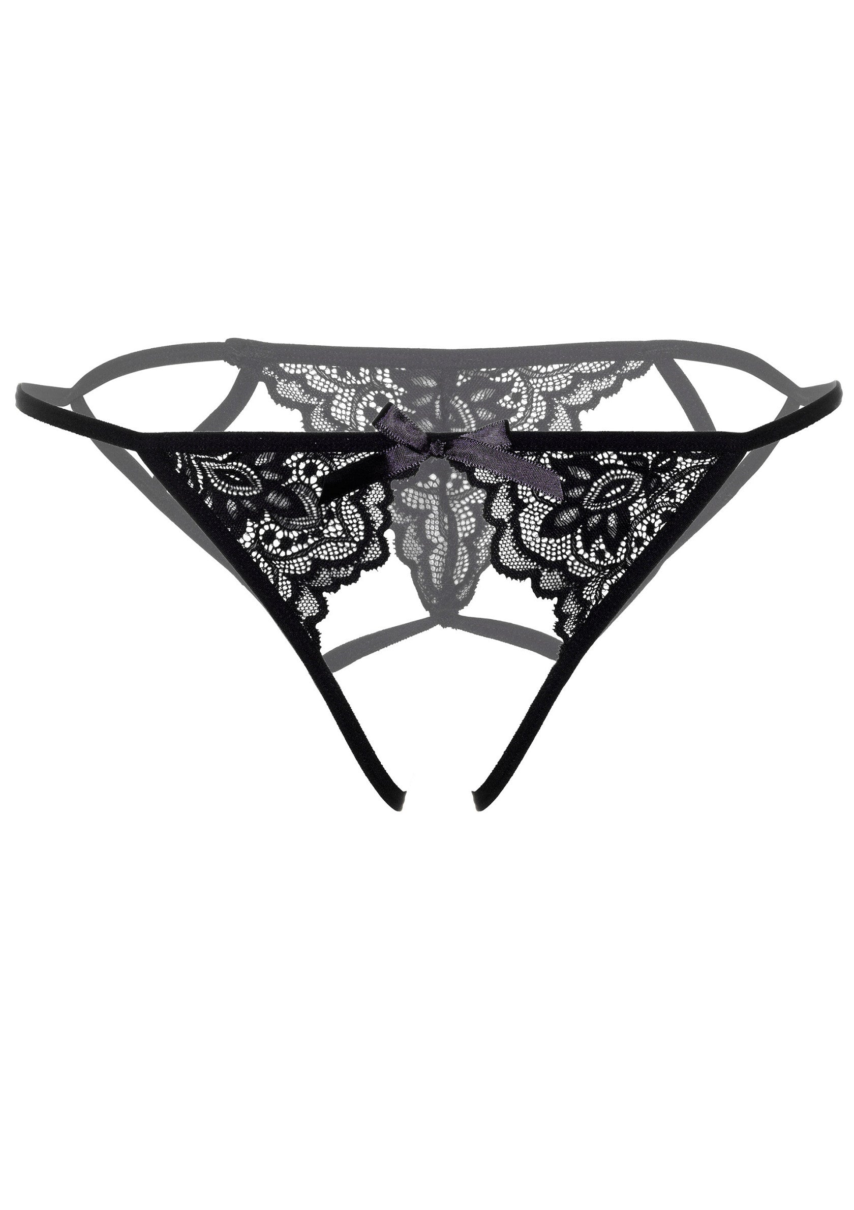 76025 daring intimates inez strappy crotchless bikini