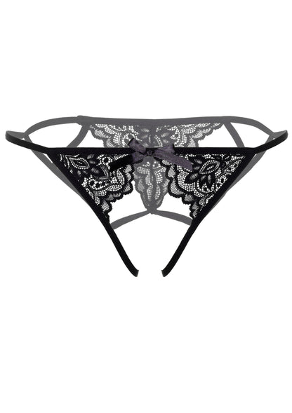 76025 daring intimates inez strappy crotchless bikini