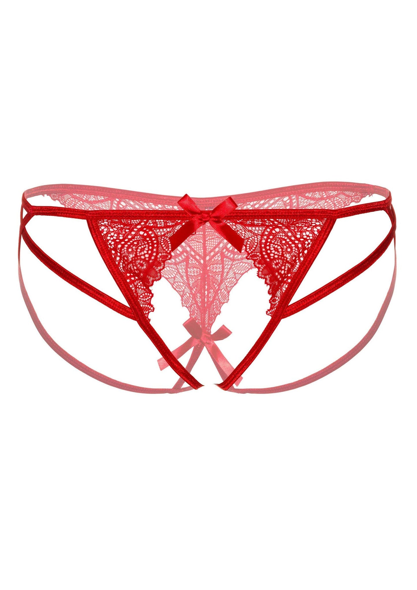 76028 daring intimates naomi strappy crotchless tanga