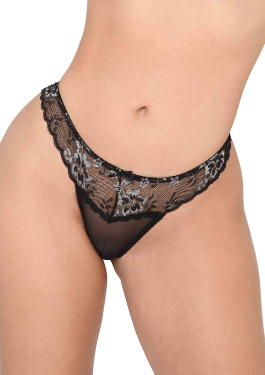 76215 daring intimates day night very sexy floral lace string
