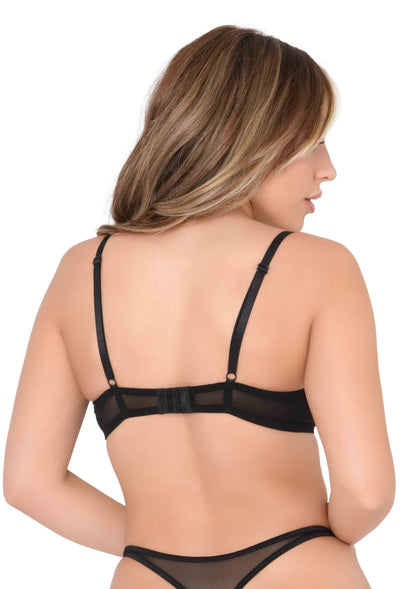 76230 daring intimates day night very sexy embroidered bra