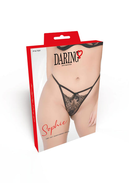 76231 daring intimates day night very sexy embroidered string