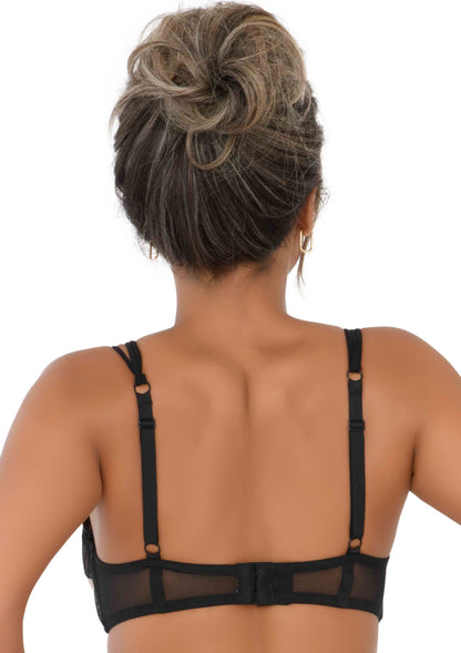 76233 daring intimates day night unlined bra w faux underbust