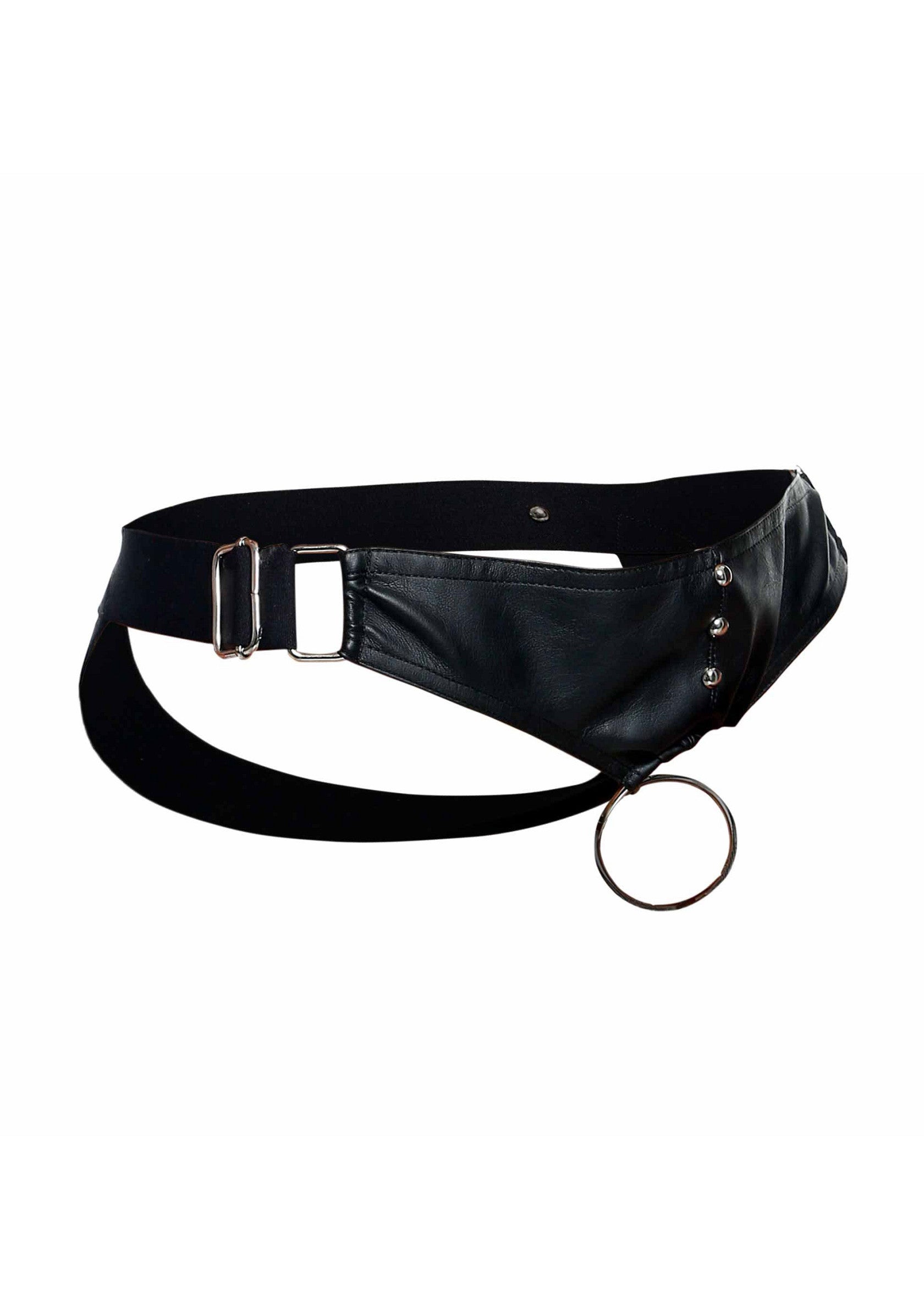 81290 mob eroticwear dngeon cockring jockstrap