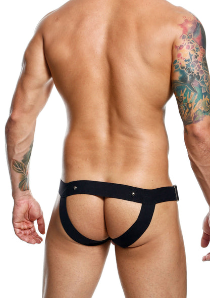 81290 mob eroticwear dngeon cockring jockstrap
