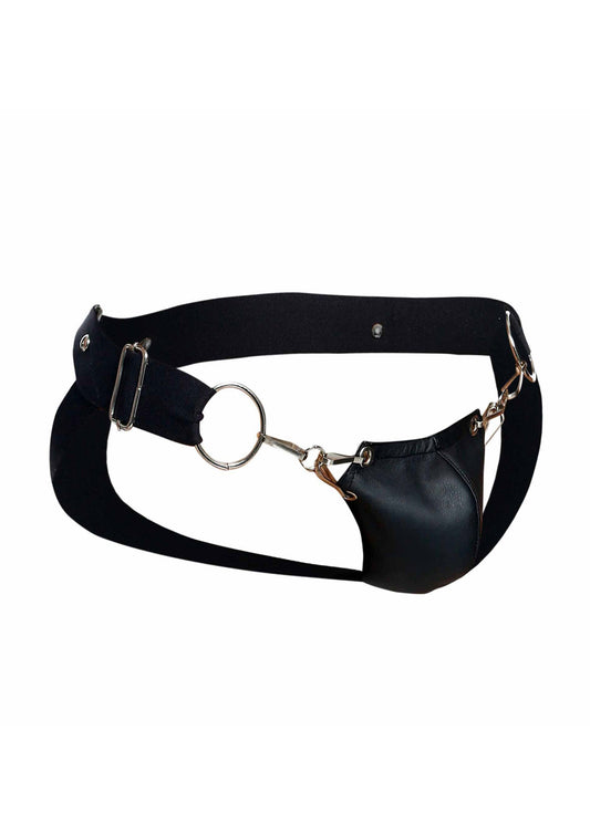 81292 mob eroticwear dngeon snap jockstrap
