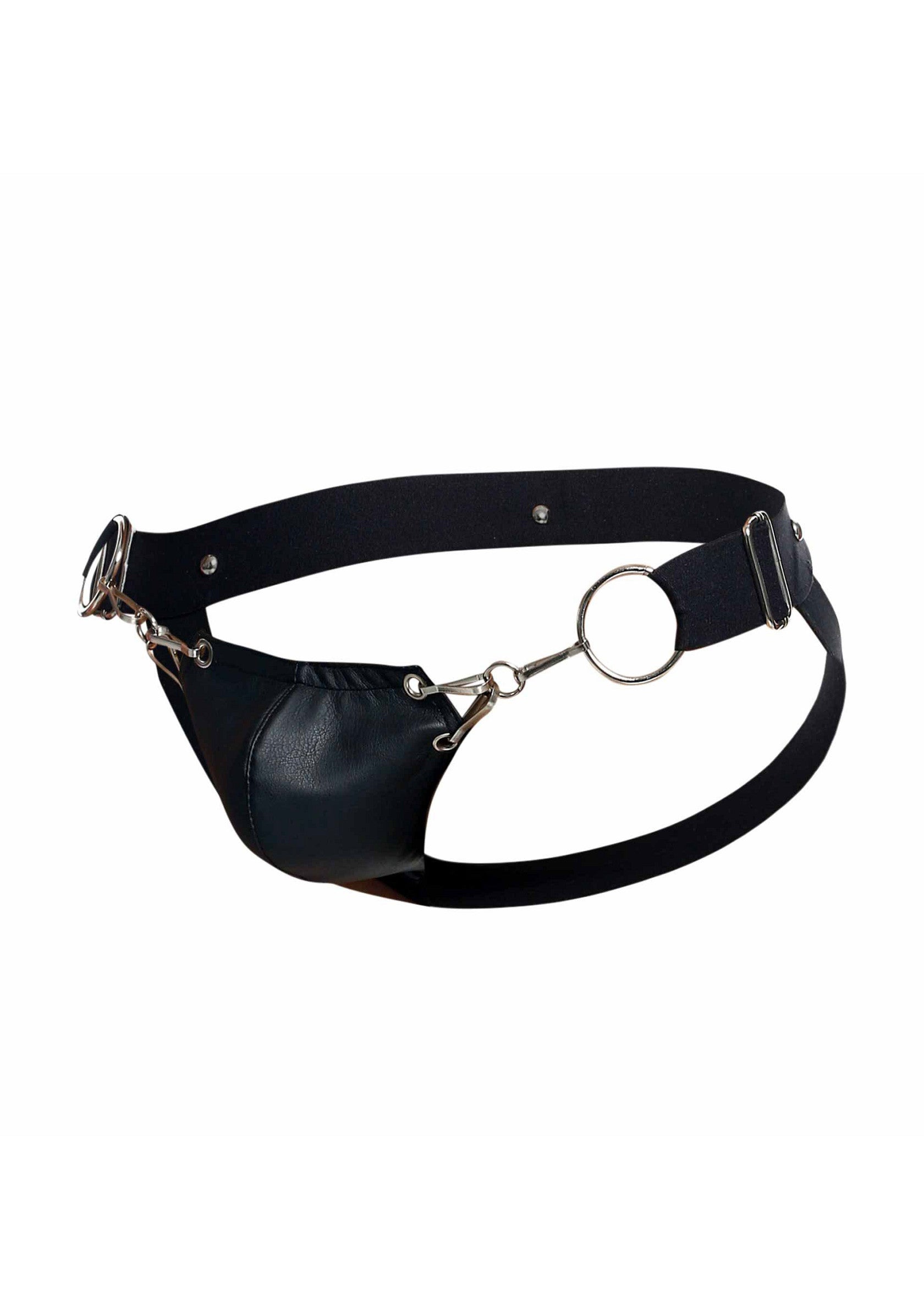 81292 mob eroticwear dngeon snap jockstrap