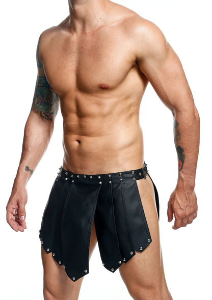 81299 mob eroticwear dngeon roman skirt