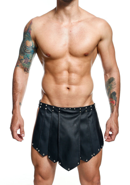 81299 mob eroticwear dngeon roman skirt