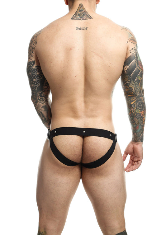 81300 mob eroticwear dngeon cockring jockstrap