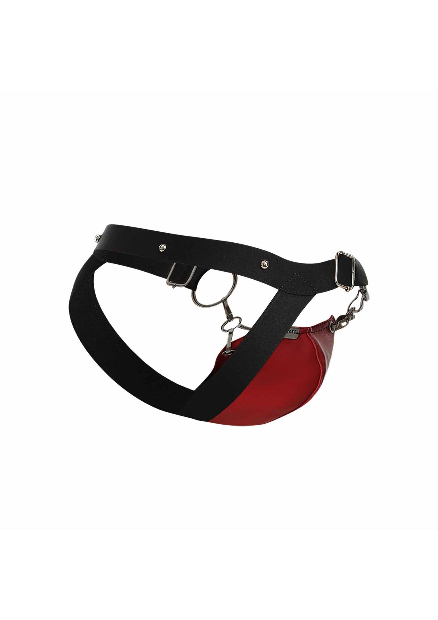 81302 mob eroticwear dngeon snap jockstrap