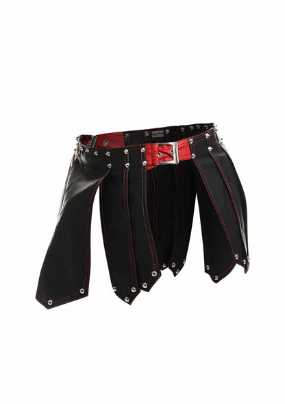 81309 mob eroticwear dngeon roman skirt