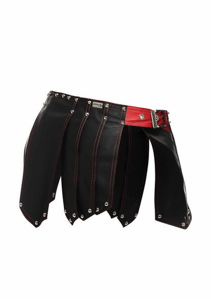 81309 mob eroticwear dngeon roman skirt