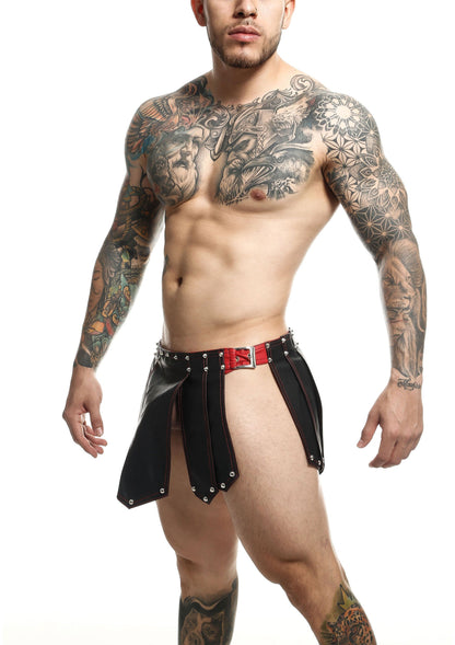 81309 mob eroticwear dngeon roman skirt