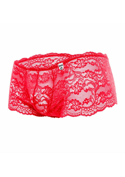 81329 mob eroticwear rose lace boy short