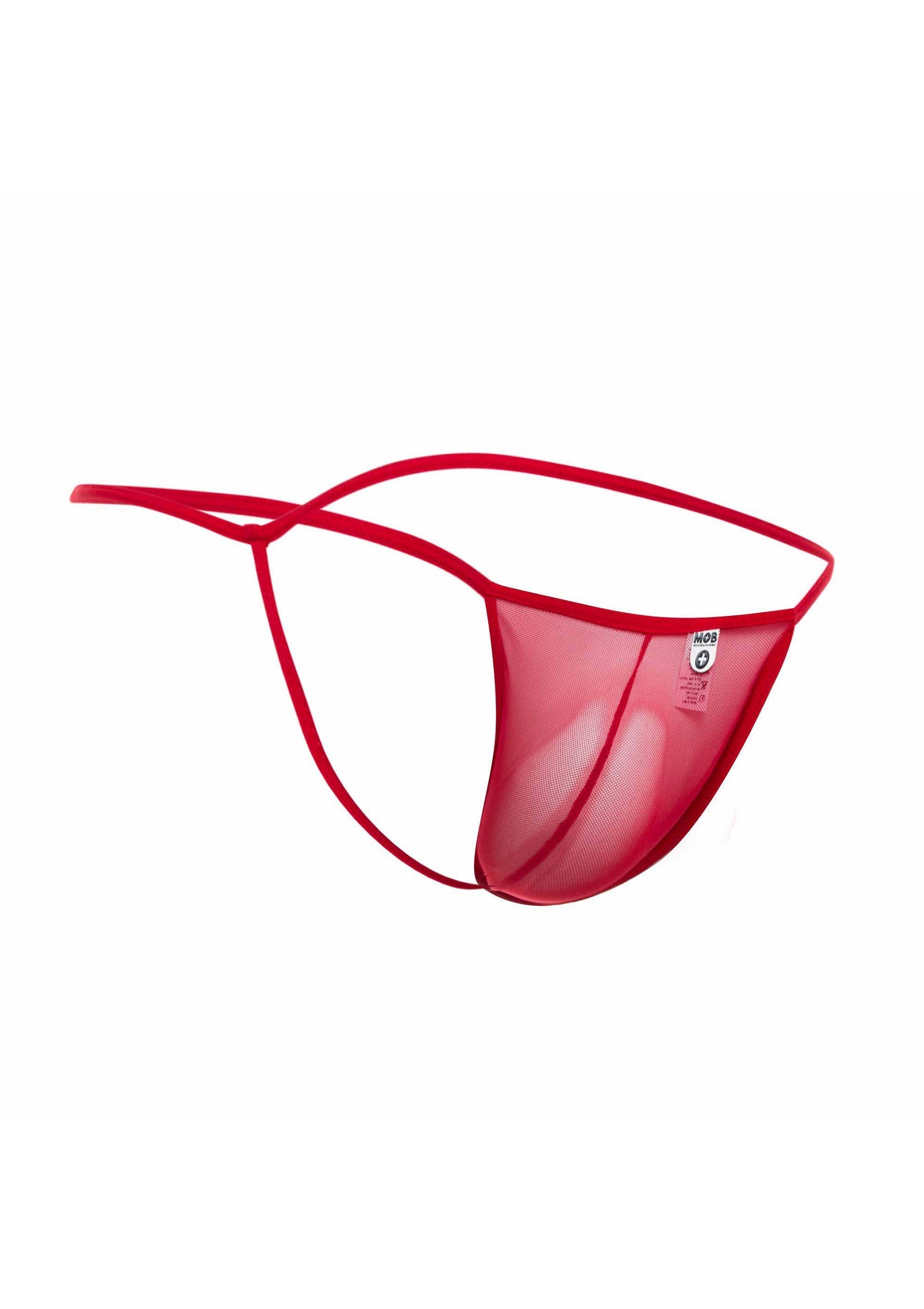 81335 mob eroticwear mob sheer t back thong