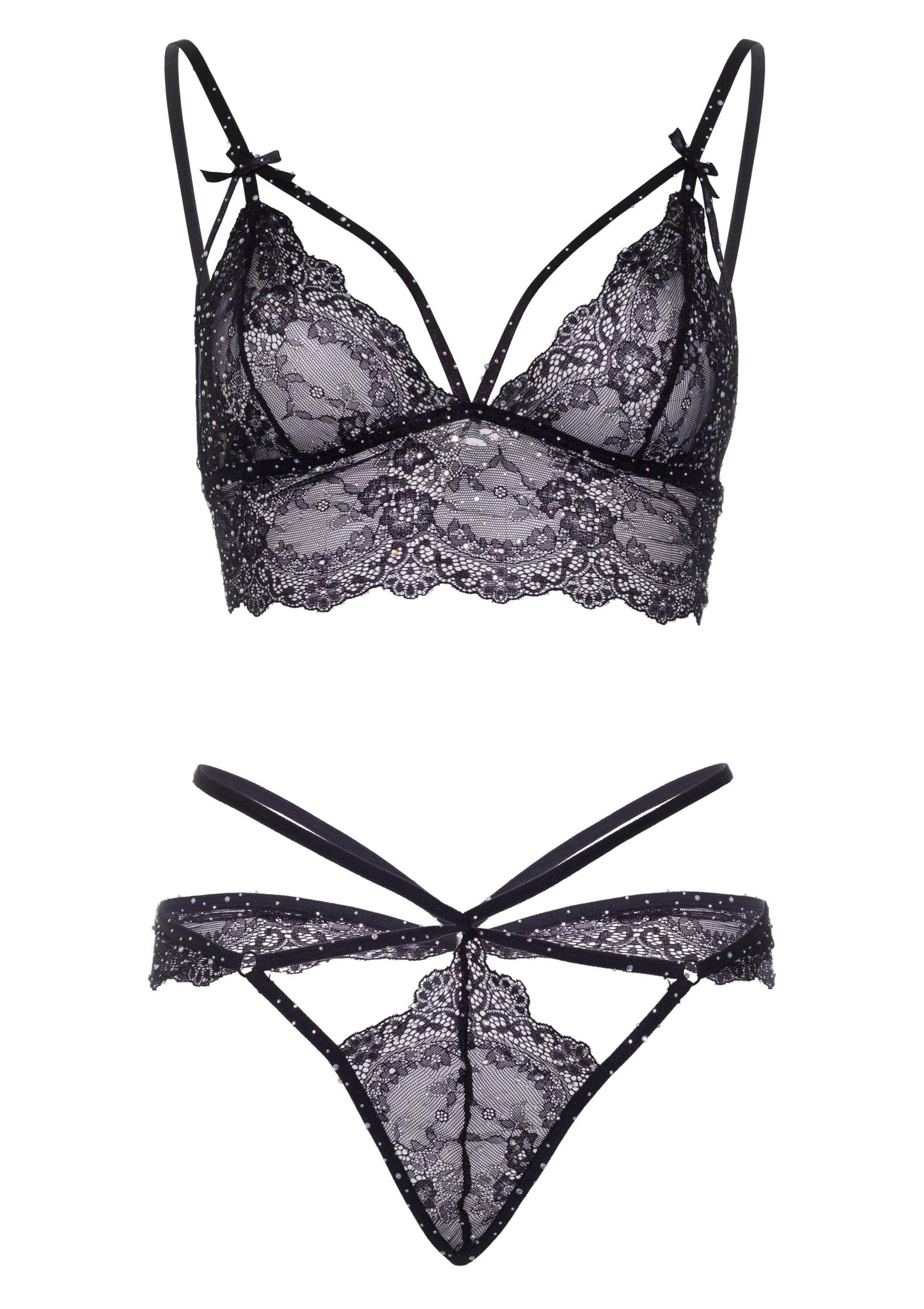 Strappy Bralette and String
