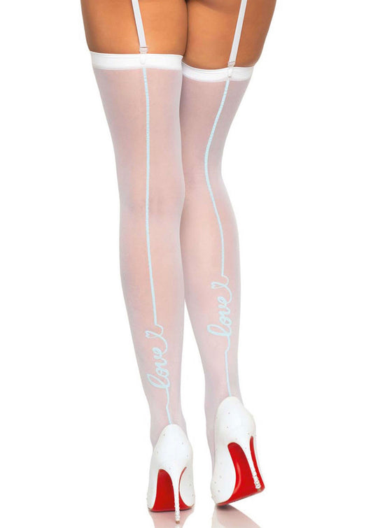 84995 leg avenue true love backseam stockings