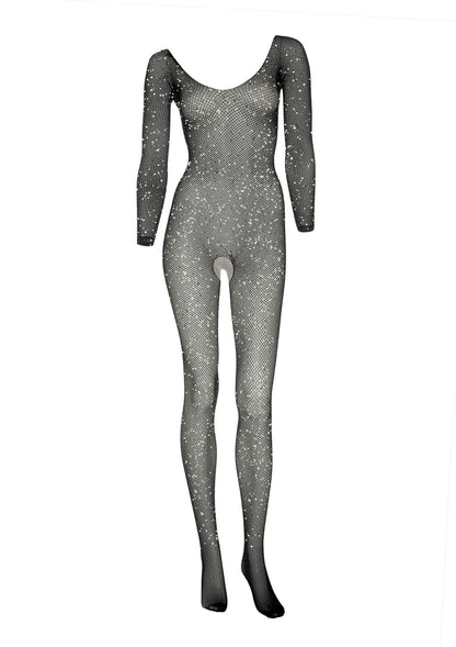 85242 leg avenue very sexy lingerie seamless fishnet bodystocking
