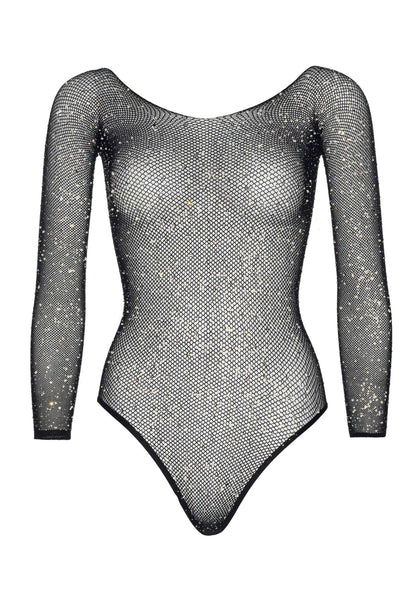 85244 leg avenue very sexy lingerie bodysuit with snap crotch panty