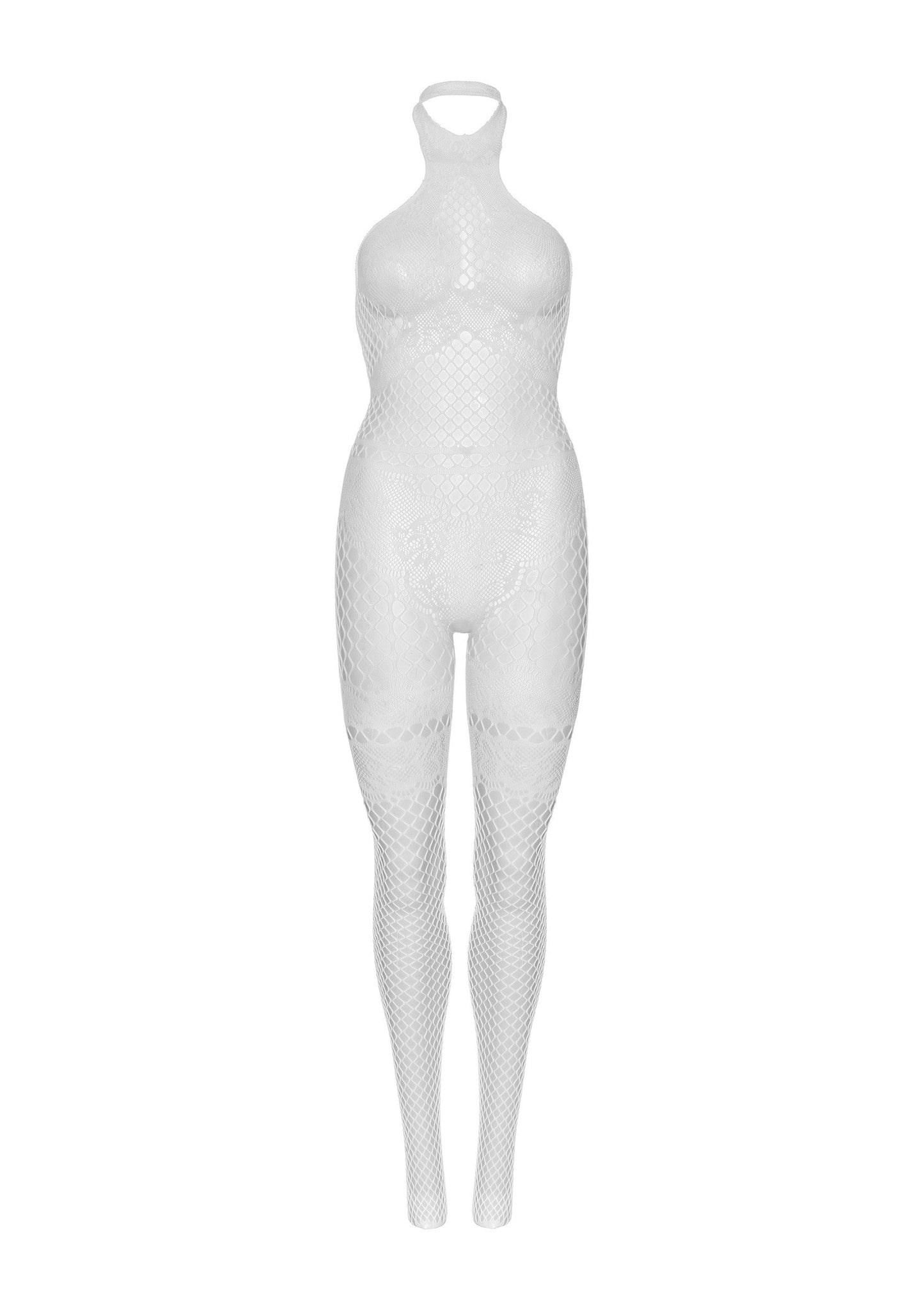 85314 leg avenue very sexy lingerie bodystocking with faux lingerie detail