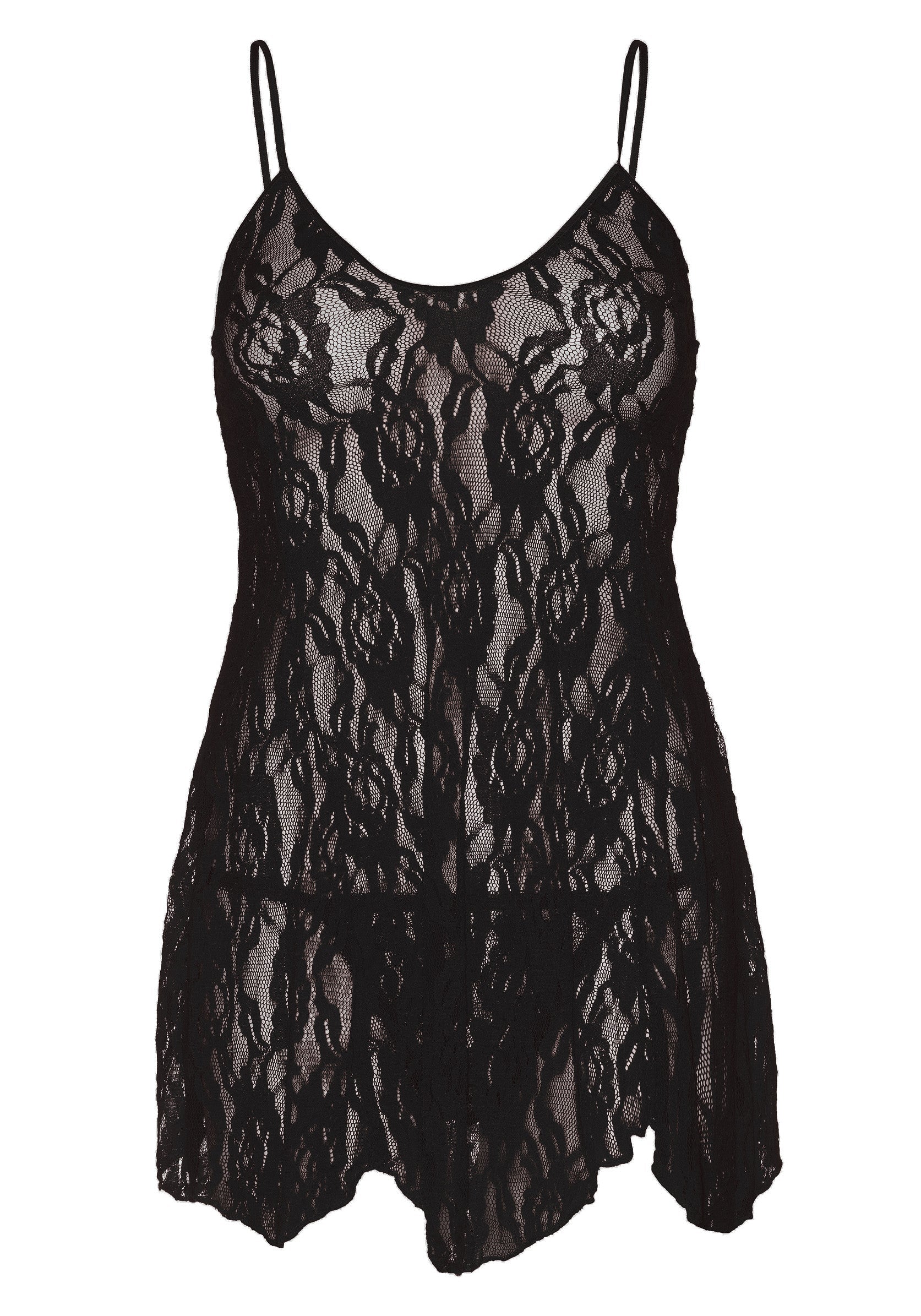85441 leg avenue very sexy lingerie rose lace flair chemise
