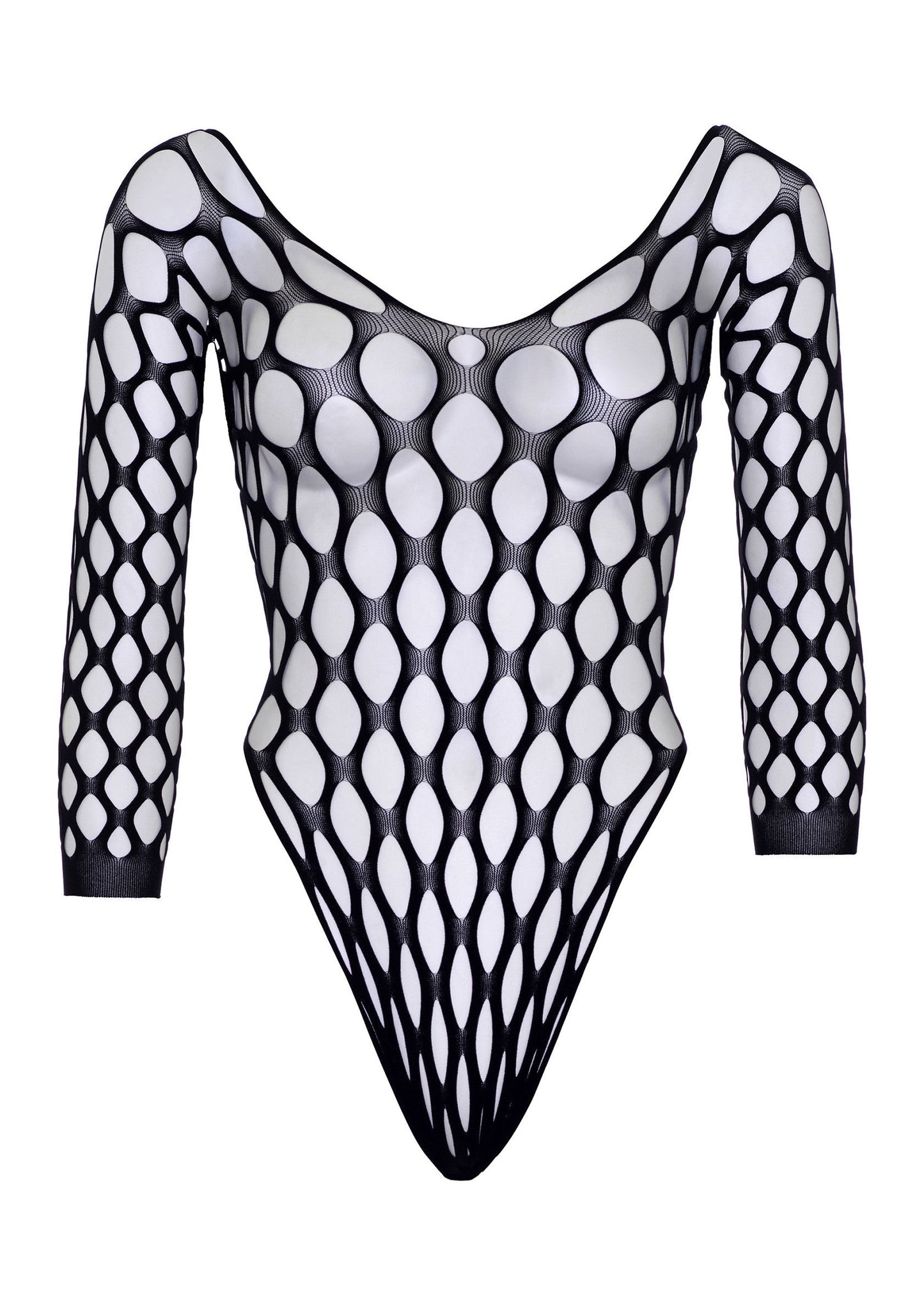 86539 leg avenue pothole net 34 sleeve bodysuit