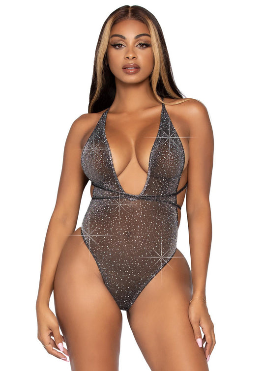86575 leg avenue teddy with wrap around straps