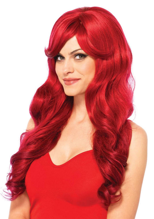 87801 leg avenue long wavy wig