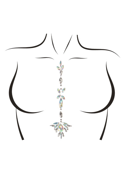 87996 leg avenue jade adhesive body jewels sticker